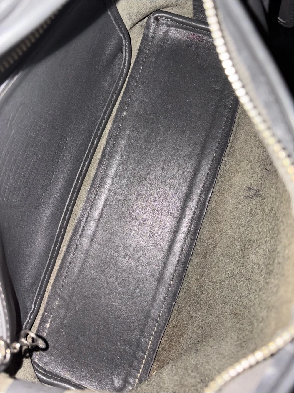 Gray ~ Vtg Coach Legacy, style # 9059